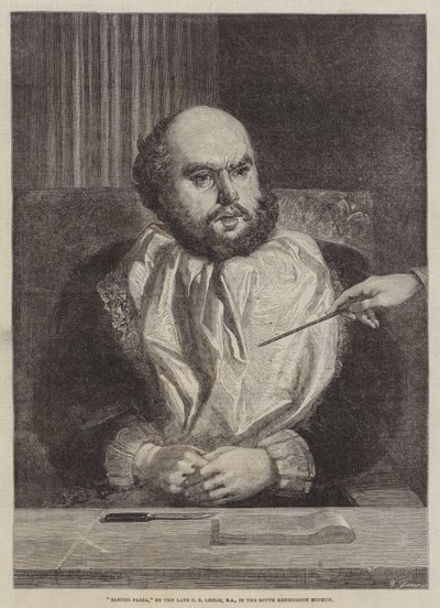 Sancho Panza by Charles Robert Leslie